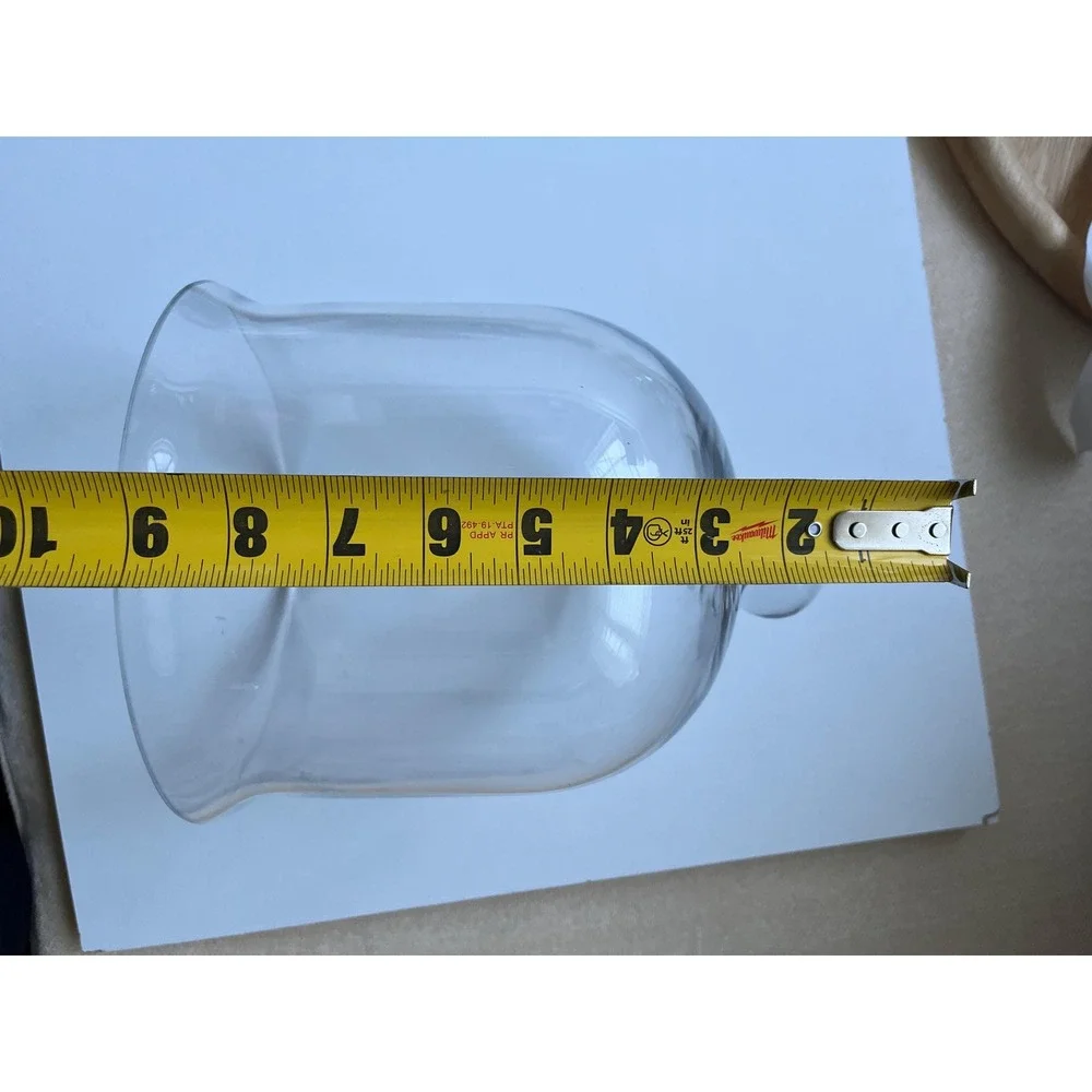 Vintage Hand Blown Glass Cloche 9